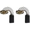 CarbonBr 2x Carbon Brushes - Use on Wsa 1700 Grinder (Size - 6.3 X 12.5 X 22)