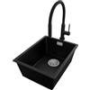 PRIMAGRAN Lavandino sottotop al Mobile 40cm + Rubinetto, 36x47cm