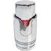 22.5 Team Controls TC TRV - Valvola termostatica per termosifone, per corpo Drayton TRV4, completamente cromato