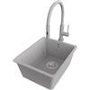 PRIMAGRAN Lavandino sottotop al Mobile 40cm + Rubinetto, 36x44cm