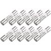 uxcell 10 pezzi AC 250 V 20 A 6 MMX25 MM BS1362 cilindrico ceramica fusibili tubo