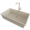 PRIMAGRAN Lavandino sottotop Beige - London, 76x47cm