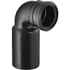Geberit 366061161 - Staffa per WC a parete in PE, 90°, DN90/90 per GIS/Duofix