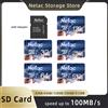 Netac Scheda di Memoria Originale Netac MicroSDXC con Adattatore, 512GB 256GB 128GB 64GB 32GB U3, Scheda di Archiviazione A1 P500