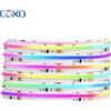 COXO FCOB SPI RGB IC Striscia LED WS2811 Indirizzabile RA90 DC24V 420 LED/m Dream Color WS2812B Nastro FOB COB flessibile ad alta densità