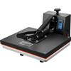 SucceBuy Pressa di Calore Macchina 15"x15"/ 16"x20"/16"x24" Stampante a Sublimazione Manuale Trasferimento a Conchiglia sul Cuscino T-shirt FAI DA TE