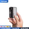 TOPUMP TB2 PRO Mini pompa elettrica portatile per bici Gonfiatore per pneumatici senza fili 120PSI Max 450mAh Batteria con display Ricarica rapida