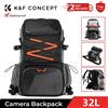 K&F CONCEPT Zaino fotografico K&F CONCEPT 32L/25L grande 2 in 1 con borsa a tracolla e marsupio per fotocamere Canon Sony DSLR, custodia per laptop e copertura antipioggia impermeabile