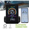 Haytrix M5C-2 Computer da bicicletta elettrico Bluetooth cablato Display LCD a colori digitale Blocco veicolo Contachilometri per bicicletta Accessori bici