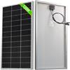 JINGYANGPV Pannello solare Pannello solare monocristallino 120 W 18 V per batterie 12 V, fotovoltaico, sistema solare a celle solari, sistema solare fotovoltaico