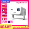 Magcubic 650ANSI L018 Proiettore domestico 8K Nativo 1080P Android 14 WiFi6 BT 5.4 Proiettore cinematografico portatile con 360 ° Correzione