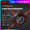 UNI-T UNIT LM320F Goniometro Digitale Laser, Misuratore di Angoli, Inclinometro, Livella Laser a 3 Strisce, Ricarica Type-C, Misuratore di Angoli per Uso Domestico