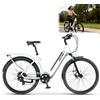varstrom Bici elettrica 700C Bici da trekking da 28 pollici Bici da città elettrica con batteria al litio da 43,2 V 13 Ah per un lungo raggio fino a 120 KM, W 250 Motore