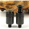Hirisi 2 pz Pesca Alla Carpa Adattatore A Sgancio Rapido In Alluminio Twist-Lock Design per Rod Pod Allarmi Da Pesca Durevole Resistente Alla Corrosione