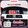 BONROAD Wireless Carplay Touch Screen Per BMW Serie 3 5 E60 E61 E62 E63 E90 E91 E92 Autoradio Lettore Multimediale GPS Stereo