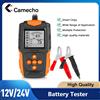 camecho Analizzatore batteria per auto 12V 24V Strumenti diagnostici Tester di resistenza interna CCA Scanner di ricarica Capacità del tester batteria digitale