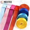 Meetee 2/5/10 Set 20-38mm Fibbie in plastica Fettuccia in nylon Zaino Cinghia Fibbia a sgancio laterale Collegare Clip Chiusura Nastro Accessori per fascia