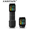 Ambition Seher Pro 2.2-4.2mm Corsa regolabile Penna per tatuaggi Macchina per tatuaggi wireless Batteria 2400mAh Motore coreless 42mm + 34mm Grip