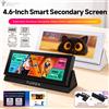 SHCHV Schermo secondario USB IPS da 4,6 pollici TURZX 960x320 Schermo di espansione intelligente CPU GPU RAM Monitor per scheda grafica Windows 10 11