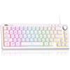 MageGee Tastiera da gioco MageGee TS68 Mini 60% RGB Tastiera da gioco RGB cablata da 68 tasti con personalizzato