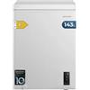 Cecotec Congelatore Orizzontale Cecotec 143L Bolero CoolMarket Chest 143P Bianco E. Cestello con Maniglie, Controllo Elettronico LED