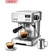HiBREW Macchina per Espresso HiBREW H10 con Montalatte, Controllo della Temperatura, Compatta per Espresso, Latte, Cappuccino