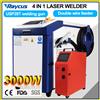 ACHI Saldatore laser Raycus da 3000 W SUP28T portatile 4 IN 1 Saldatura laser Taglio Pulizia Saldatrice Doppio filo Alimentatore per metallo