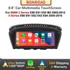 BONROAD Autoradio Bonroad Wireless CarPlay Android Auto per BMW Serie 3 5 E90 E91 E92 E60 E61 E62 2005-2012 Lettore Multimediale CCC CIC