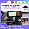 AUTOTOP Schermo Linux da 10.25 pollici con YouTube, CarPlay Wireless, Android Auto per BMW X5 X6 E70 E71 2007-2013 CCC CIC Bluetooth Wi-Fi