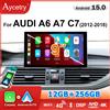 Aycetry Autoradio Android 15 con Carplay Wireless 12GB+256GB per Audi A6 C7 A7 2012-2018, Schermo Stereo GPS Multimediale BT 4G LTE