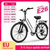 URLIFE Bici Elettrica da Pendolare 750W con Pneumatici 26x2", Batteria Rimovibile 48V 10.4Ah, Display LCD, 7 Velocità e Freni a Disco Idraulici per Adulti