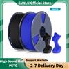 SUNLU Filamento PETG Opaco ad Alta Velocità SUNLU 2KG 1.75mm Bobina da 1kg per Stampanti FDM Asciugatura Rapida Versatile Strato da 75 Micron Alta Qualità