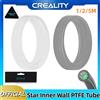 Creality Tubo PTFE a Bassa Resistenza Aggiornato da Creality, Fino a 260 Gradi ° C(1/2/5M) - Canale a forma di stella per un flusso ultra-smo coniugato, 30% meno resistenza