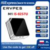ERVPES M1 NUOVO Mini PC Intel I5-8257U Windows 11 Pro 4-Core 8-thread 8GB + 256GB / 16GB + 512GB WiFi 6 Mini Computer PC