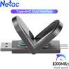 Netac US9 Pendrive 256G 512G 1TB USB a stato solido ad alta velocità 1000MB/s USB 3.2 Gen 2 Flash Drive Type-C e Type-A Spedizione gratuita