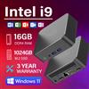 NONE Nuovo MiniPC 2026 con Windows 11 Pro, Intel Core I9 8950HK, 16GB RAM, 1TB/2TB SSD, WIFI 6, BT5.2, Computer Desktop Ultra, PC Gaming 4K HD