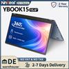 Ninkear YBook15 pc computer portatile 2 in 1 15,6 pollici 360 touchscreen Windows 11 16GB RAM 512GB SSD computer portatile laptop lavoro studio ufficio