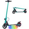 Vankel Monopattino elettrico pieghevole per bambini Vankel, monopattino elettrico per bambini da 6,5 pollici con motore da 150 W e batteria da 60 Wh, guida sicura per bambini dai 6 ai 12 anni