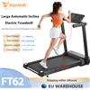 Formill Tapis Roulant Elettrico Formill FT62 Grande, 1-16km/h, Inclinazione Automatica 18%, Motore Brushless, Macchina da Corsa per Palestra Domestica con Altoparlante Bluetooth