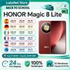 HONOR Magic 8 Lite Versione EU Smartphone 5G Snapdragon 6 Gen4 Resistente alle Cadute da 2,5m IP69K Resistente alla Polvere 7500mAh 108MP OIS AI eSIM