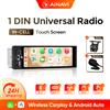 AINAVI K40 Autoradio Universale 1 DIN con Carplay Wireless, Schermo Touch HD IPS, Multimedia per Auto 1DIN, Android Auto, Type-C, BT