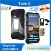 8849 Tank X Unihertz Proiettore 220 Lumen Smartphone robusto con supporto 1080P Android 15 mAh 32GB 512GB 5G Dimensity