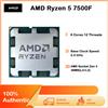 AMD Ryzen 5 7500F 5.0GHz 6 Core 12 Thread 32MB Game Cache 65W R5 7500F Socket AM5 DDR5 5200MHz 5NM Senza Ventola