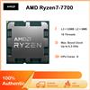 AMD Ryzen 7 7700 R7 7700 CPU 4.5 GHz 8-core 16-thread 5nm L3 = 32M socket AM5 sigillato senza dissipatore