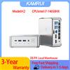 KAMRUI Mini PC KAMRUI H2 con Intel Core i7 14650HX, 32GB di RAM, SSD da 1TB, PC desktop con triplo display 4K, WiFi 6, BT 5.2, per ufficio e business.