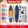 funwater Tavola Gonfiabile Funwater SUPFW43B, Stand Up Paddle Board 11 Piedi 350*90*15cm, Capacità Massima 200KG, Adatta per Principianti
