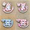 Potdemiel Catenelle Portaciuccio Personalizzate con Nomi, Ciucci Luminosi, Clip per Ciuccio, Catenelle Portaciuccio, Giocattoli Kawaii per Neonati, Regali