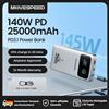 MOVESPEED 【CCC】MOVESPEED M25 Pro Power Bank 140W USB C Ricarica rapida 25000mAh Batteria esterna Powerbank per iPhone MacBook Lenovo Laptop