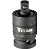Titan 42157 1/2 To 3/8 Drive Locking Wobble Reducing Adapter