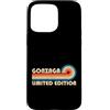 Retro Name Vault Custodia per iPhone 15 Pro Max GONZAGA Retro 70s 80s Sunset Stripe